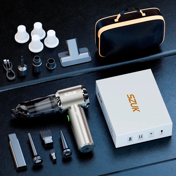 SZUK New Mini Vacuum Cleaner 985000Pa Wireless Vacuum Cleaner Powerful Suction Handheld Portable Vacuum Cleaner - Image 12